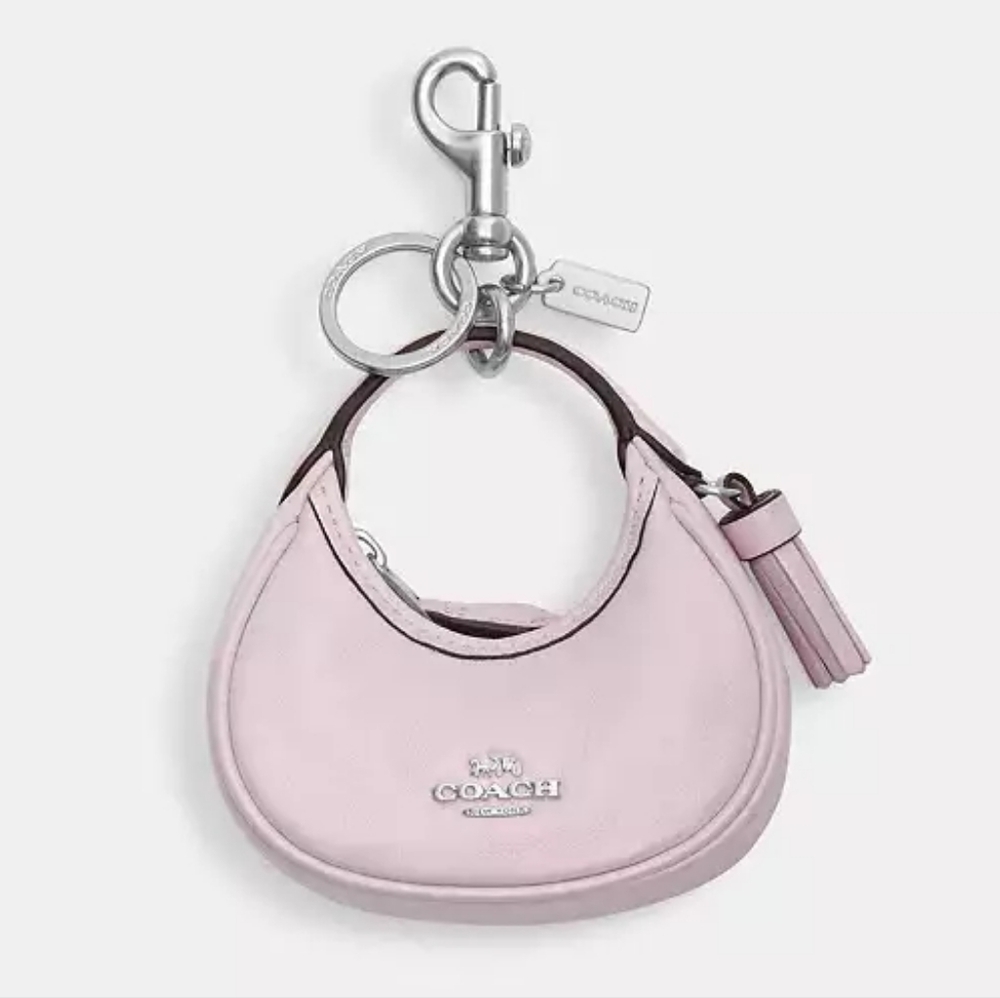 *NWT* COACH Mini Carmen Bag Charm In Pink